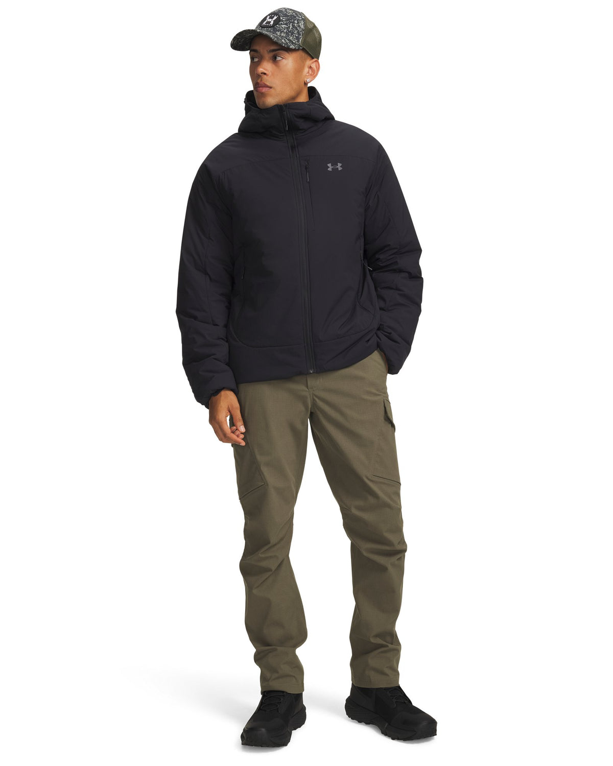 UA Explor QuickRidge Men's Jacket - Black