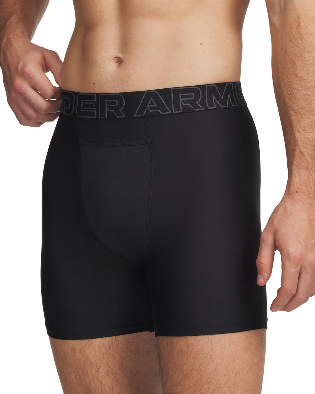 UA Boxerjock® BallBag Men's 6" 2-Pack Underwear - Black