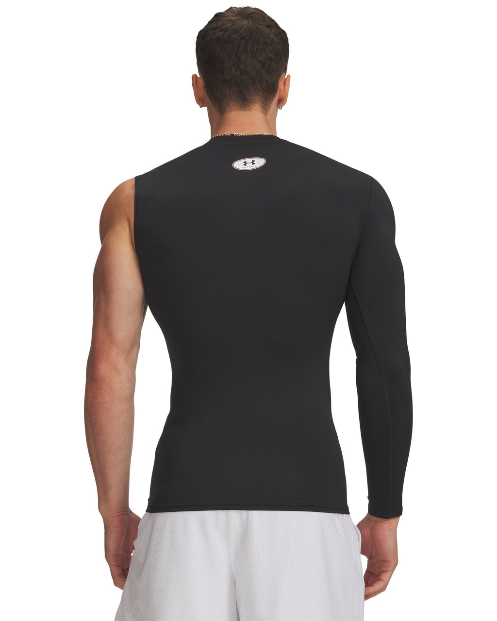 HeatGear® Asymmetrical Right Men's Top - Black