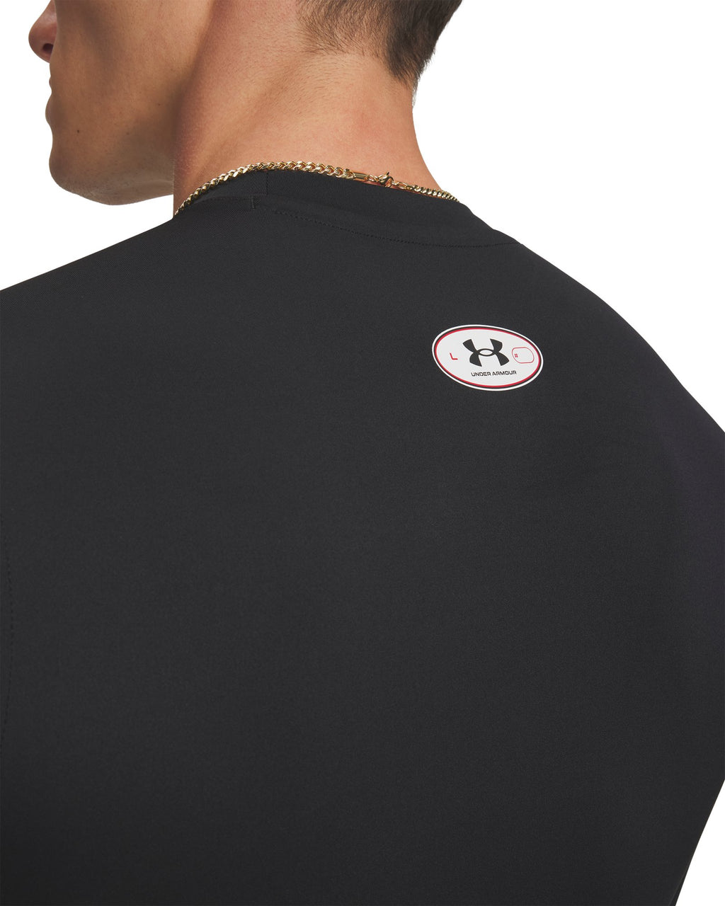 HeatGear® Asymmetrical Right Men's Top - Black