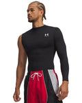 HeatGear® Asymmetrical Left Men's Long Sleeve - Black
