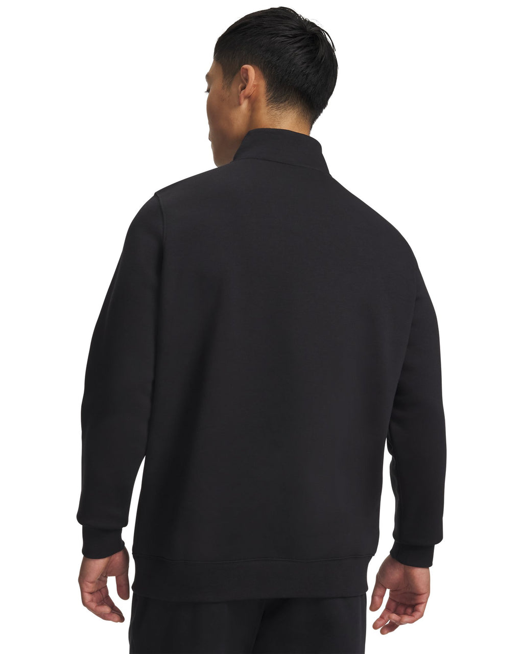 UA Icon Fleece Men's ¼ Zip - Black