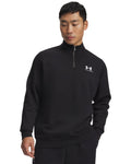 UA Icon Fleece Men's ¼ Zip - Black