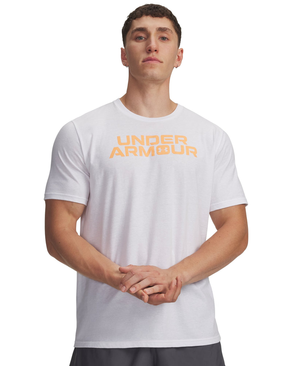 UA Core Branded Men's Short Sleeve - White