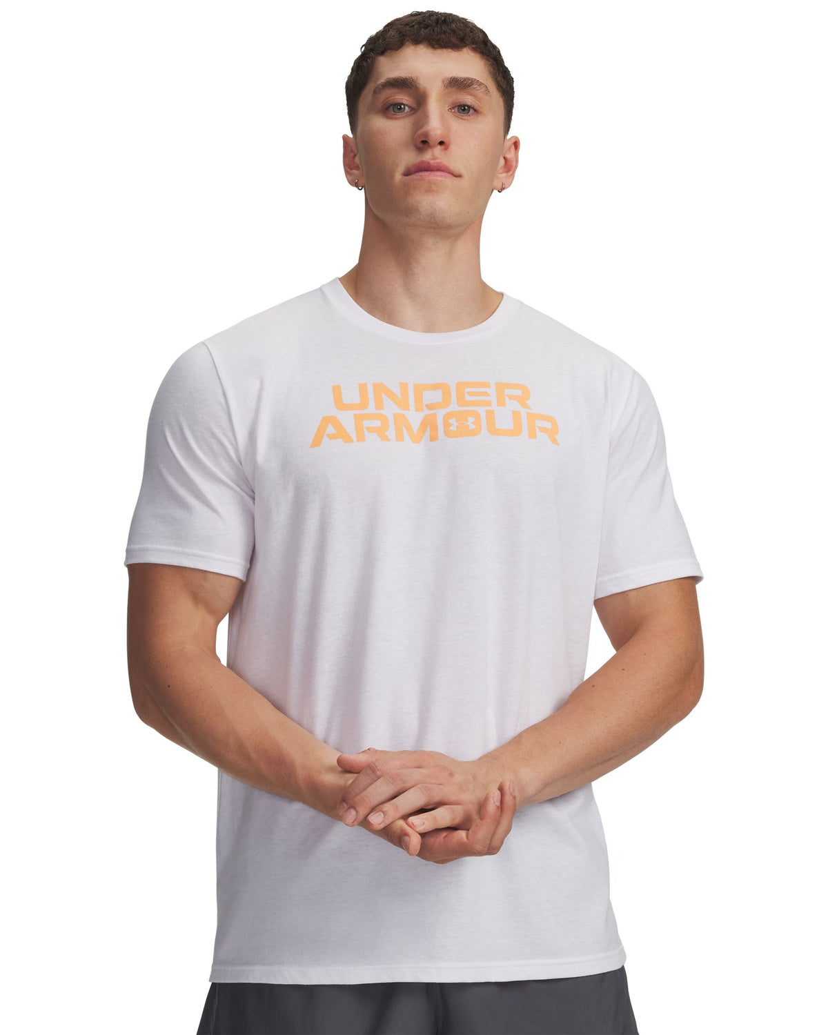 UA Core Branded Men's Short Sleeve - White