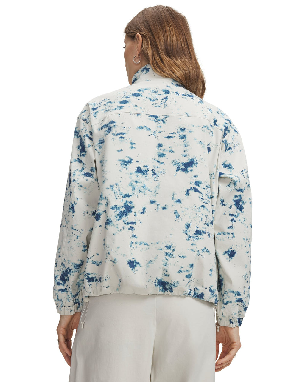 UA Unstoppable Woven Printed Women's Jacket - White