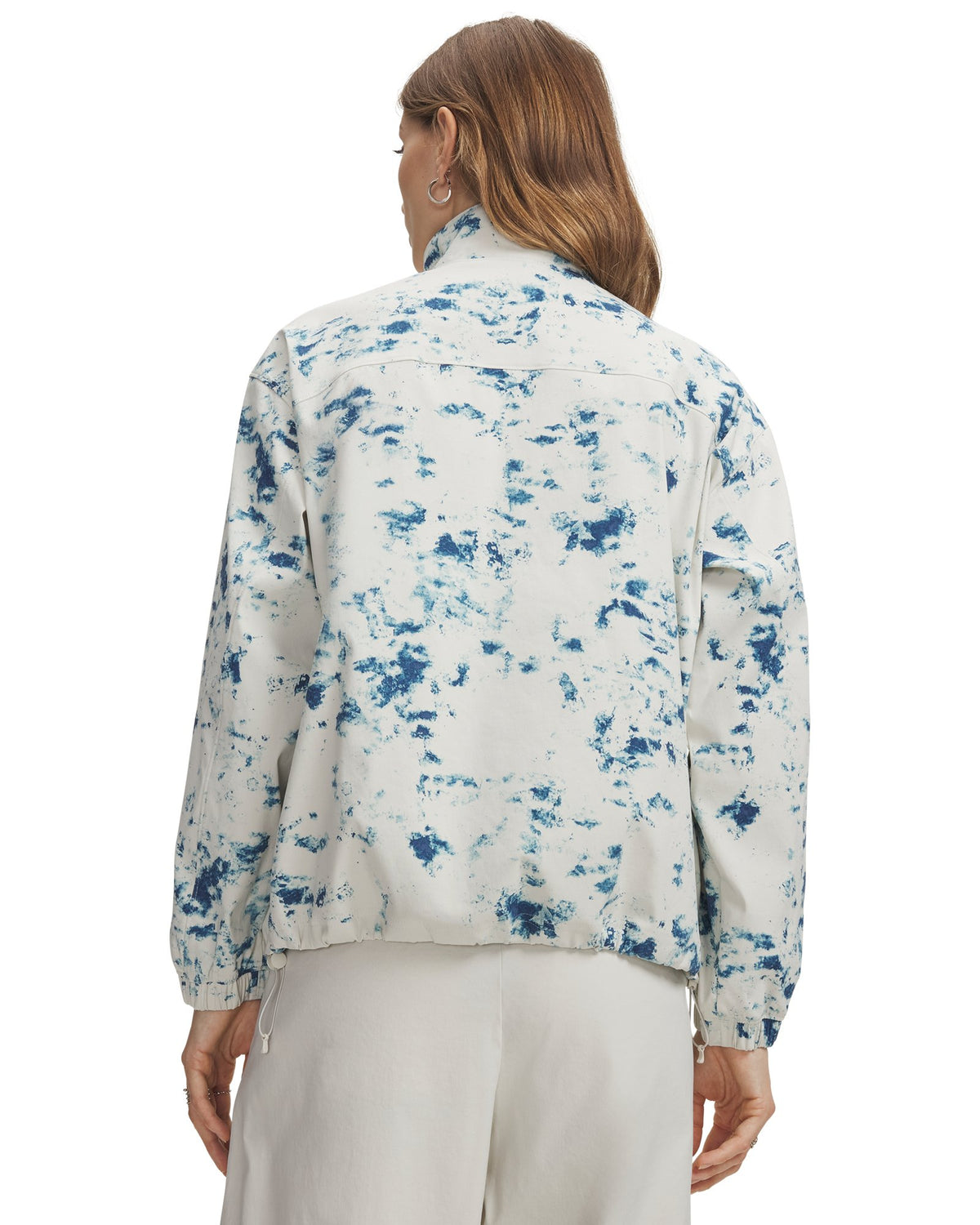 UA Unstoppable Woven Printed Women's Jacket - White