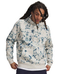 UA Icon Fleece Printed Men's Hoodie - White