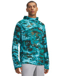 UA x BlacktipH Fish Elite Camo Men's Hoodie - Blue