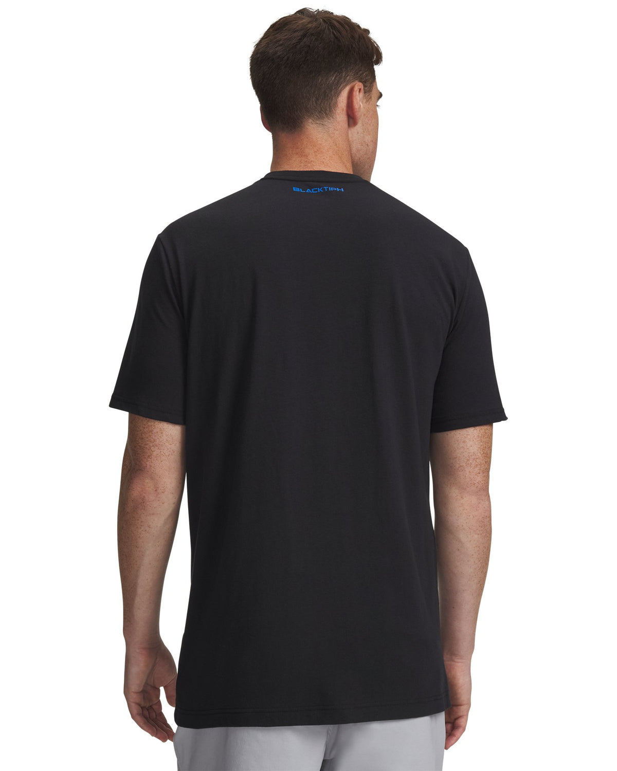 UA x BlacktipH Fish Logo Men's T-Shirt - Black