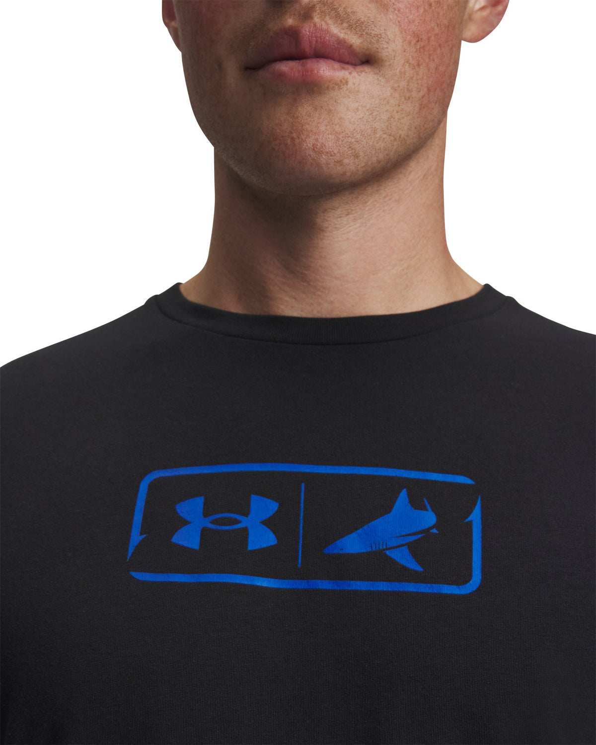 UA x BlacktipH Fish Logo Men's T-Shirt - Black