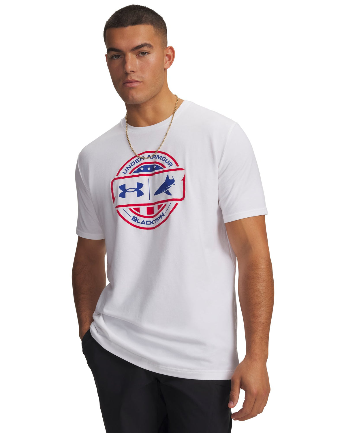 UA x BlacktipH Fish Species Men's T-Shirt - White