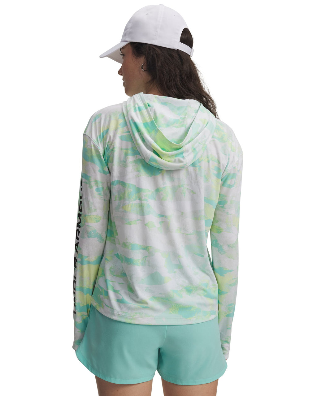 UA x BlacktipH Fish Elite Camo Women's Hoodie - White