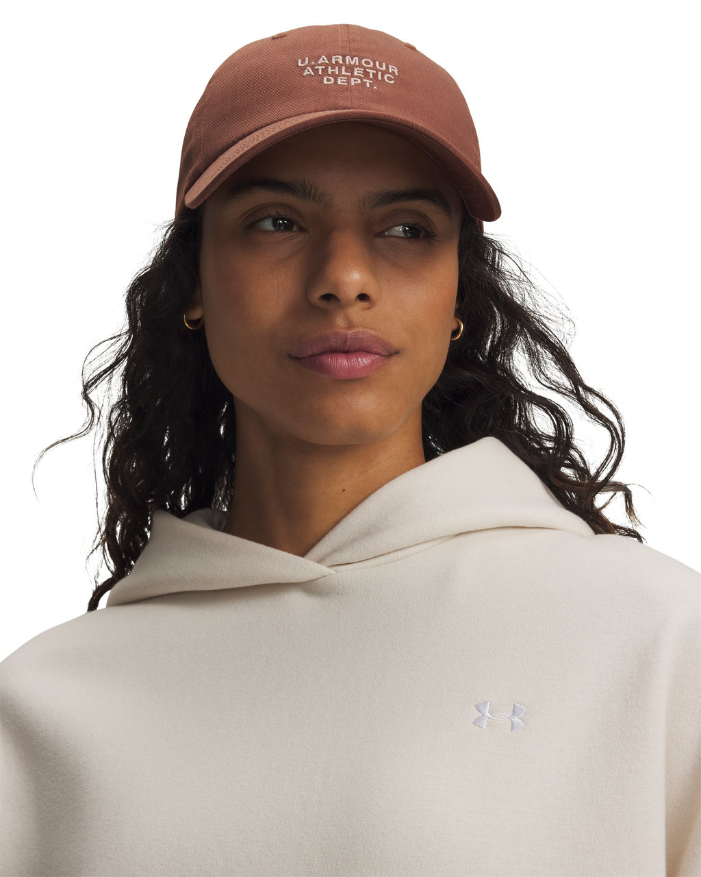 UA Essential Low Women's Adjustable Cap - Brown