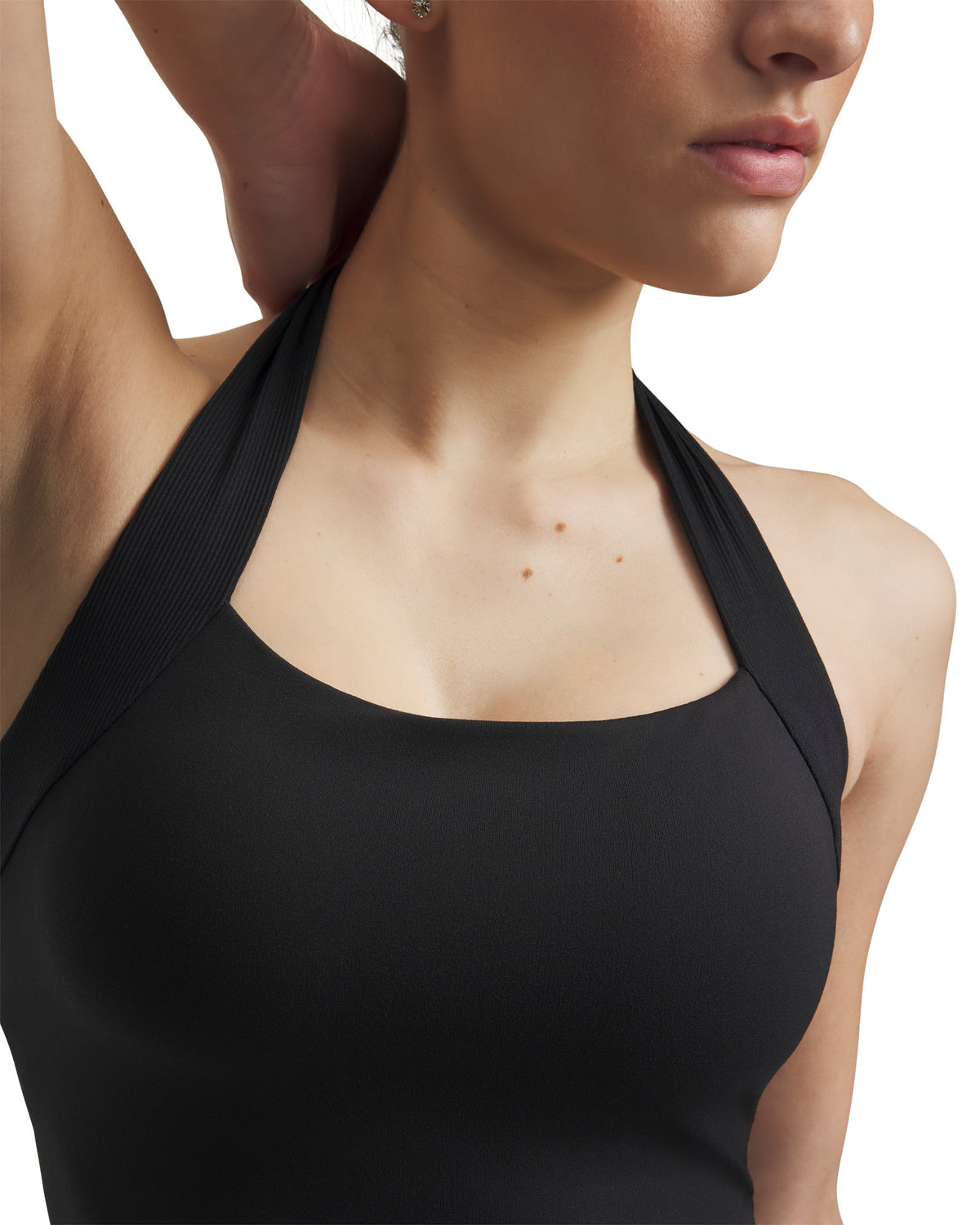 UA Meridian Halter Women's Tank - Black