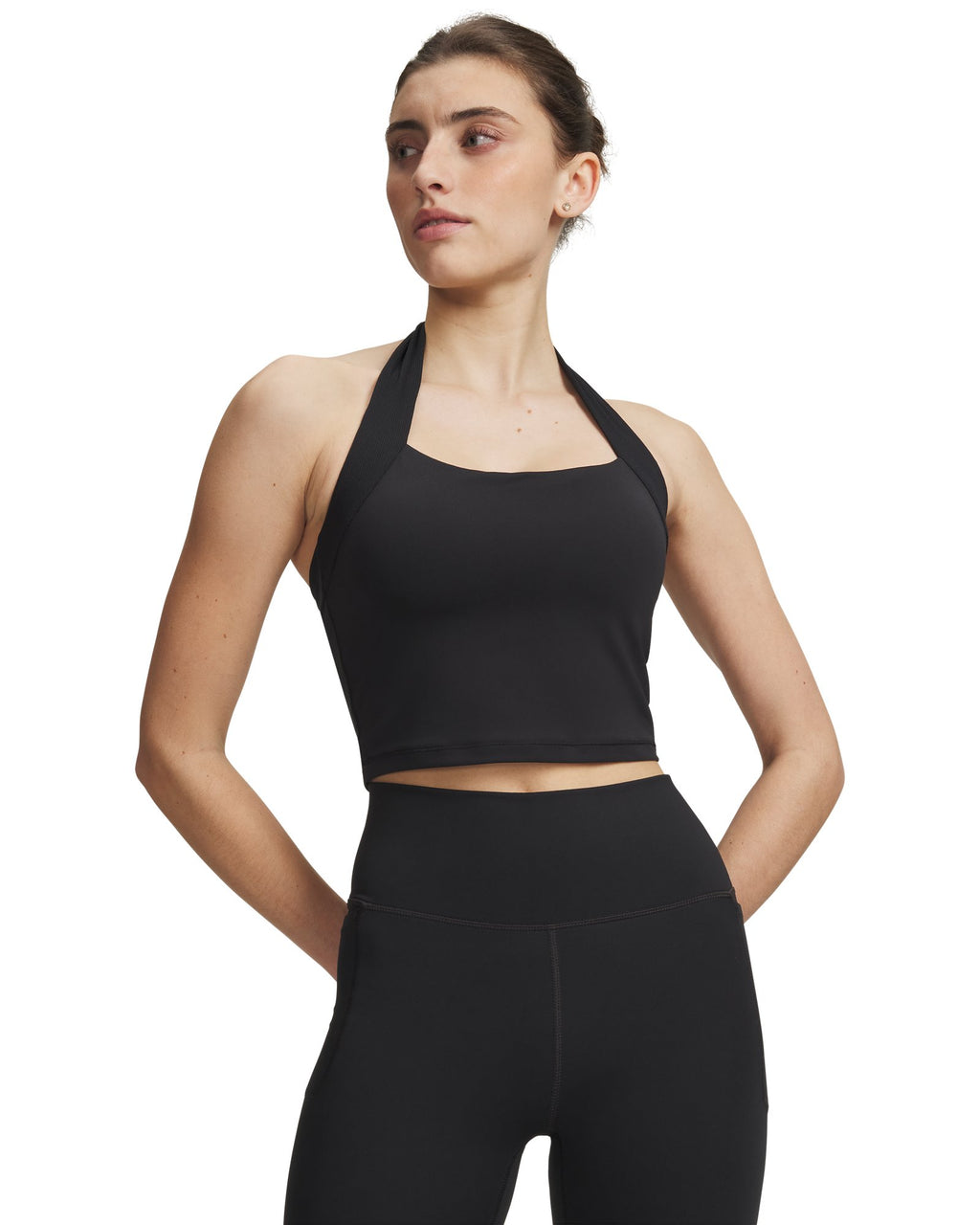 UA Meridian Halter Women's Tank - Black