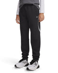 UA Unstoppable Fleece Boys' Joggers - Black
