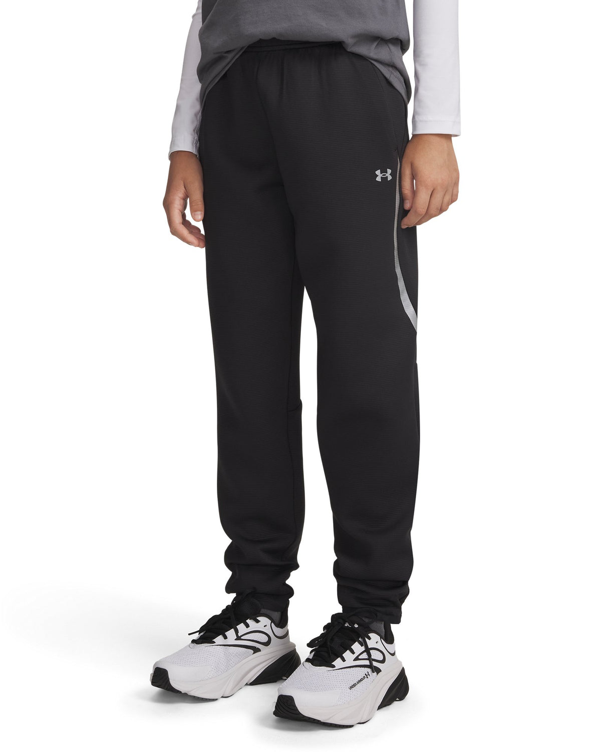 UA Unstoppable Fleece Boys' Joggers - Black