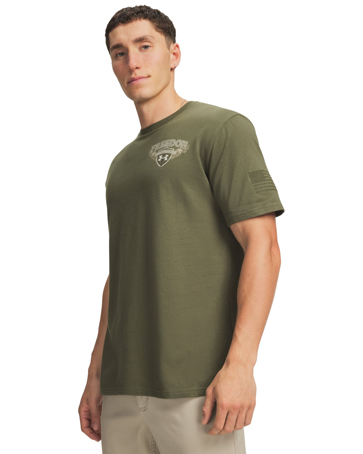 UA Freedom Eagle Men's Short Sleeve - Green
