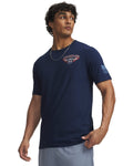 UA Freedom Eagle Men's Short Sleeve - Blue