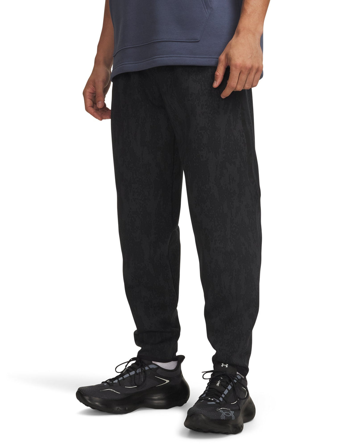 UA Unstoppable Fleece Men's Joggers - Black
