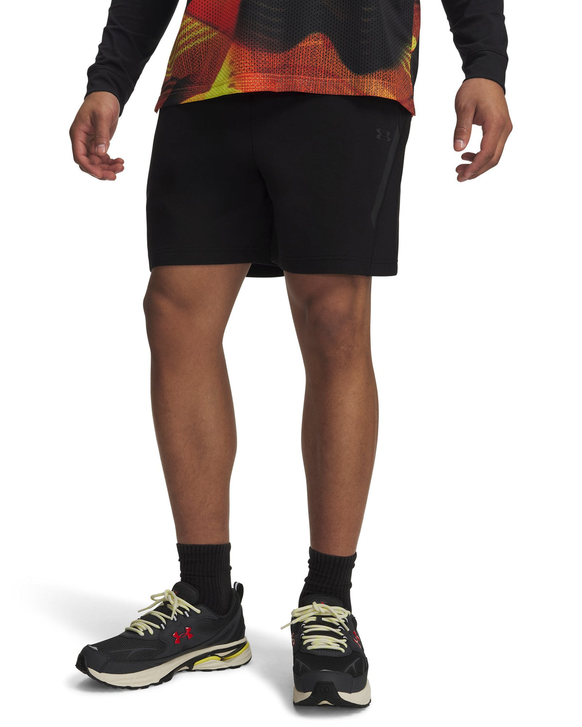 UA Unstoppable Fleece Men's Shorts - Black
