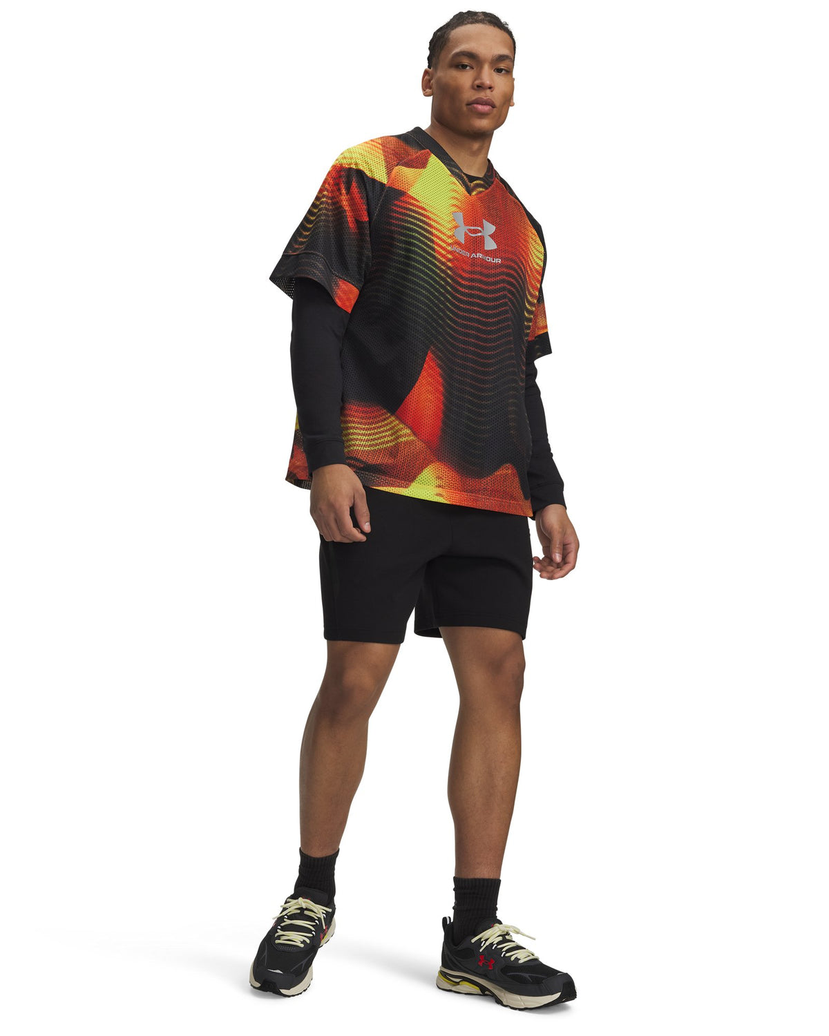 UA Unstoppable Fleece Men's Shorts - Black