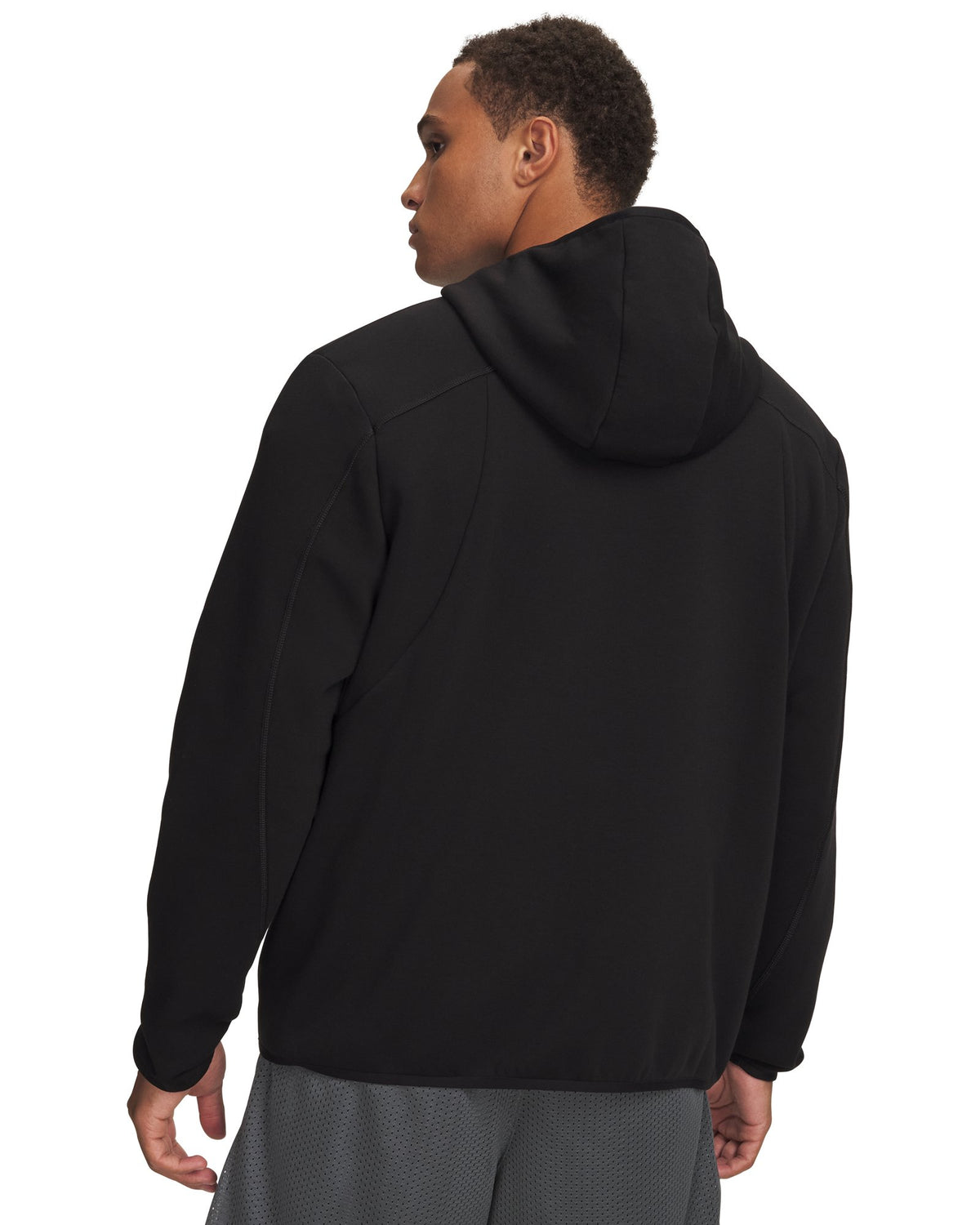 UA Unstoppable Fleece Men's Full Zip - Black