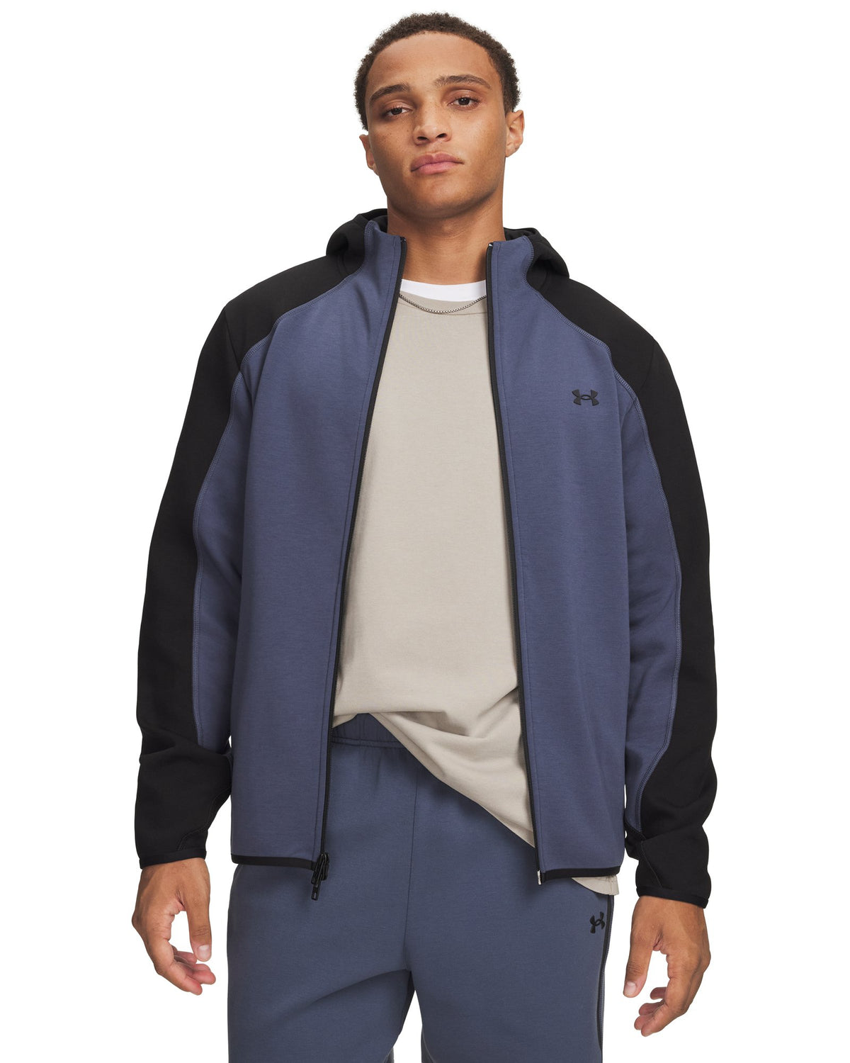 UA Unstoppable Fleece Men's Full Zip - Gray