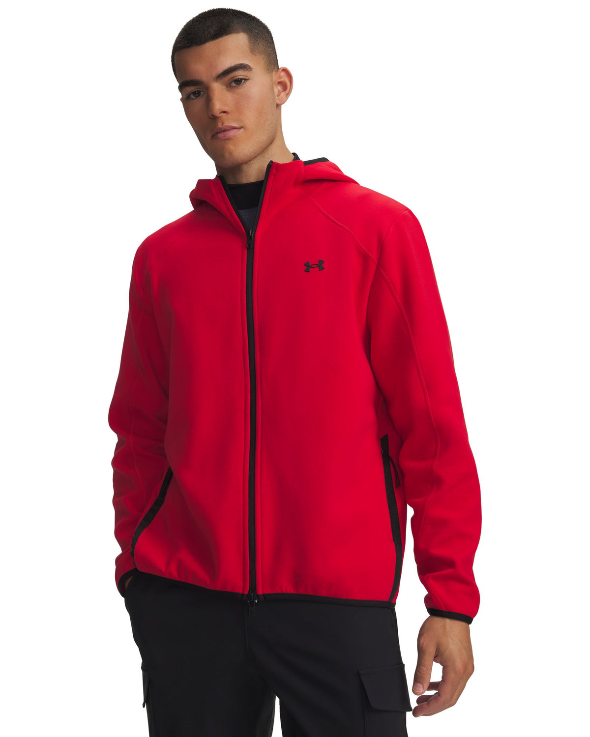 UA Unstoppable Fleece Men's Full Zip - Red