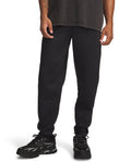 UA Unstoppable Fleece Textured Men's Joggers - Black