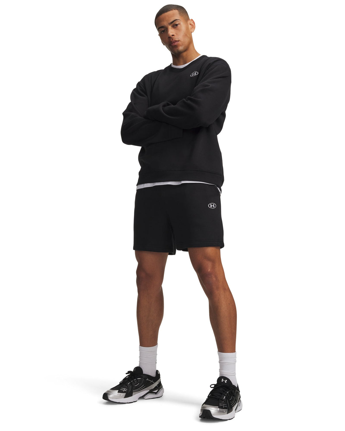 UA Rival Fleece Men's Shorts - Black