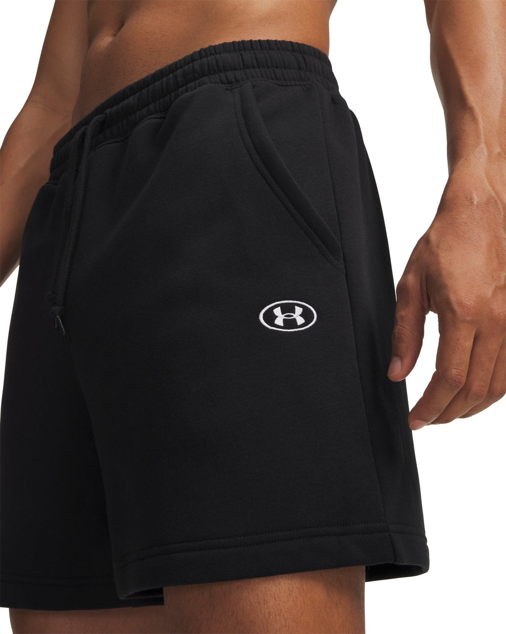 UA Rival Fleece Men's Shorts - Black
