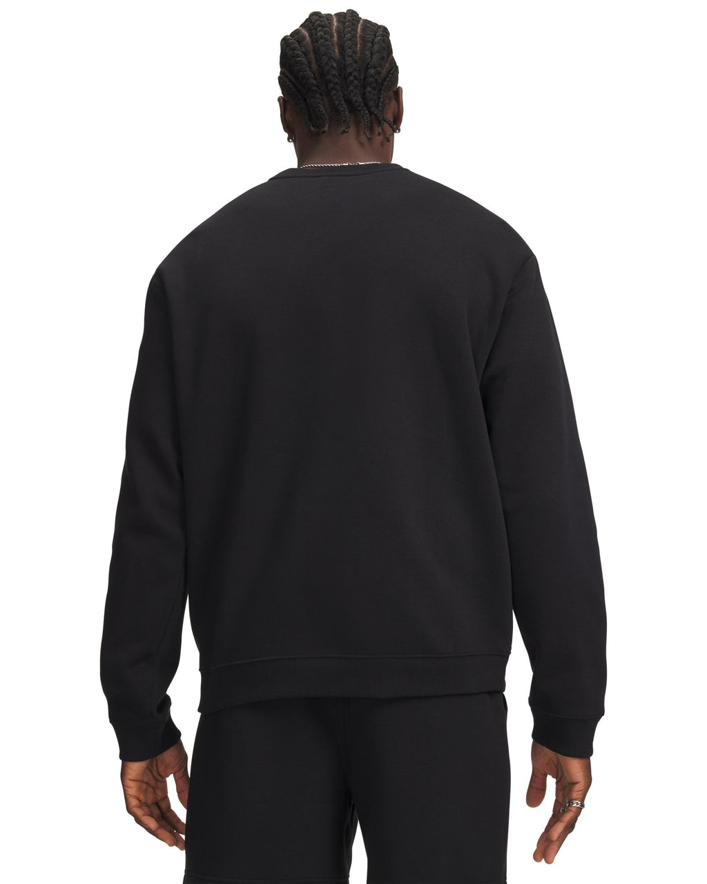 UA Rival Fleece Men's Crew - Black