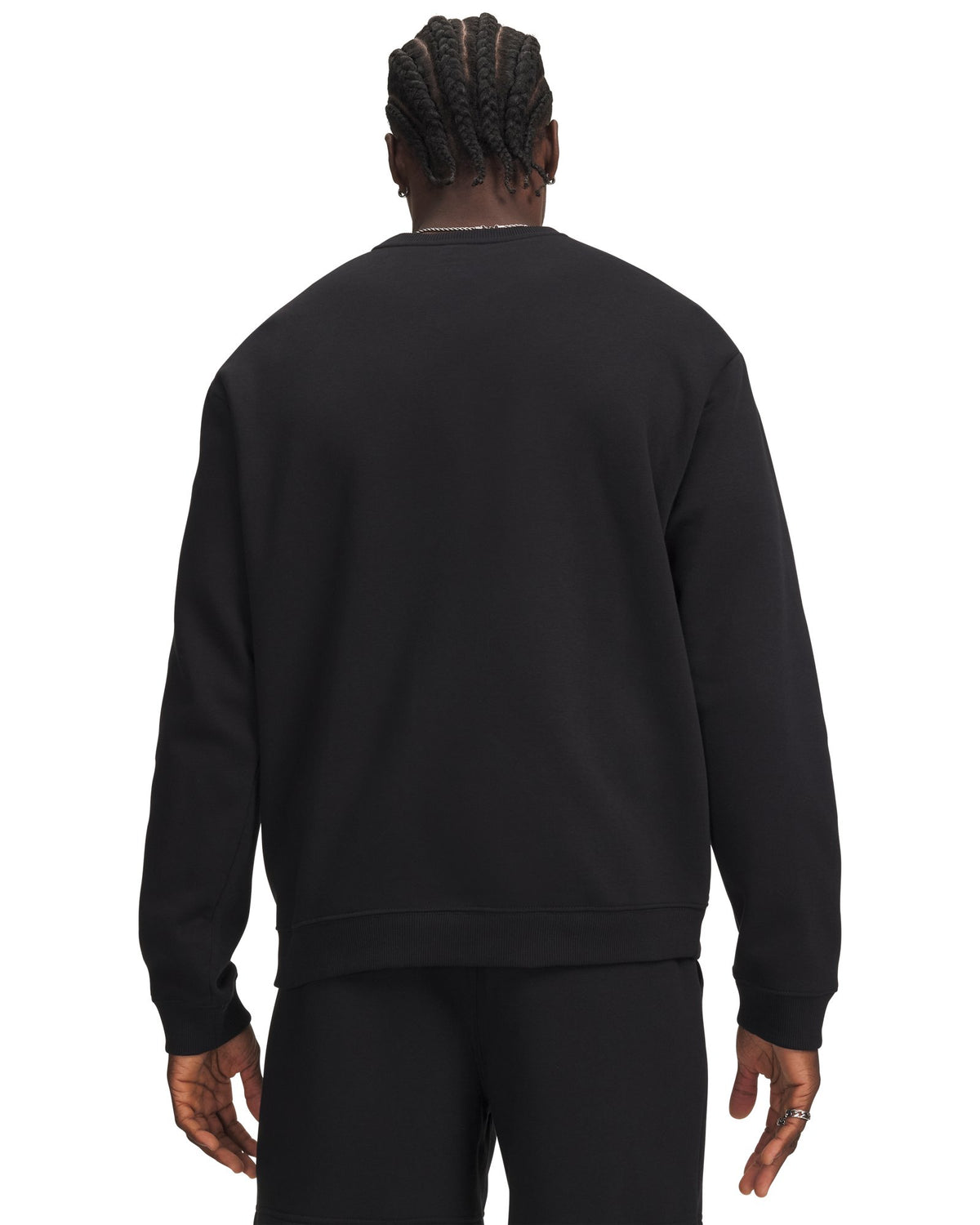 UA Rival Fleece Men's Crew - Black