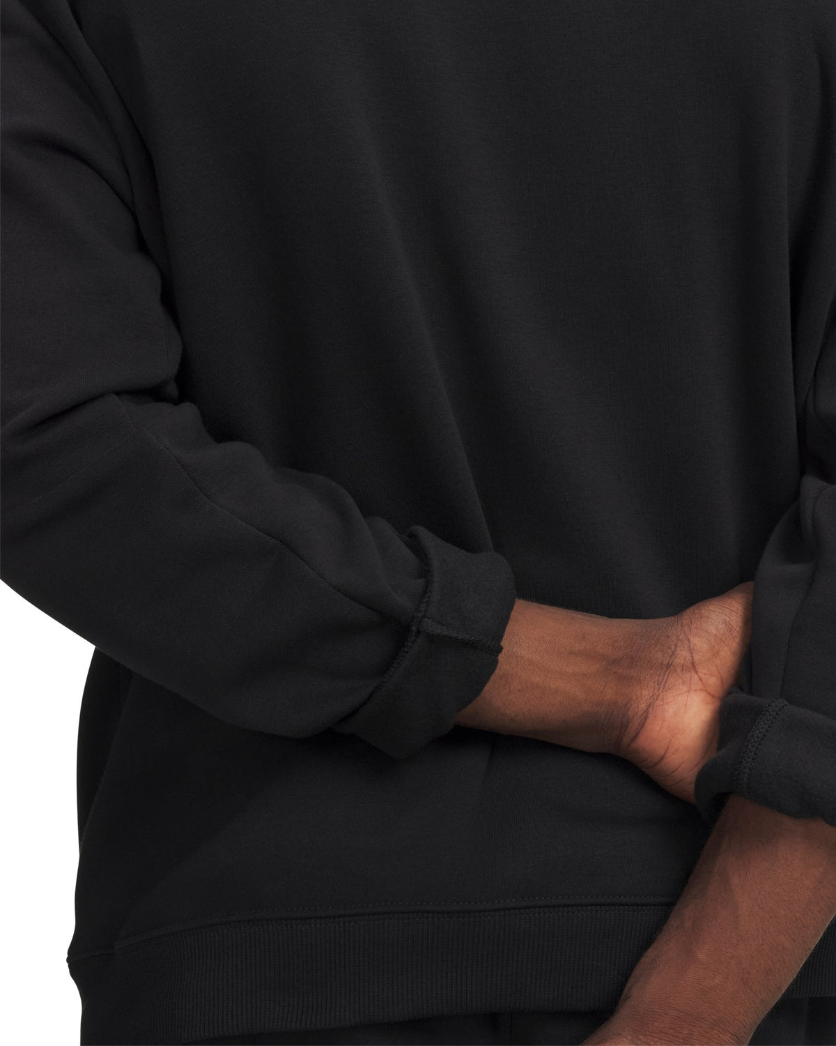 UA Rival Fleece Men's Crew - Black