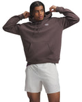 UA Rival Fleece Men's Hoodie - Brown
