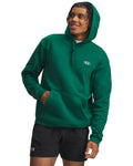UA Rival Fleece Men's Hoodie - Green