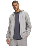 UA Rival Fleece Men's Full-Zip Hoodie - Gray