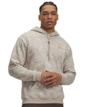 UA Rival Fleece Printed Men's Hoodie - White