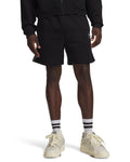 UA Icon Fleece Taped Men's Shorts - Black