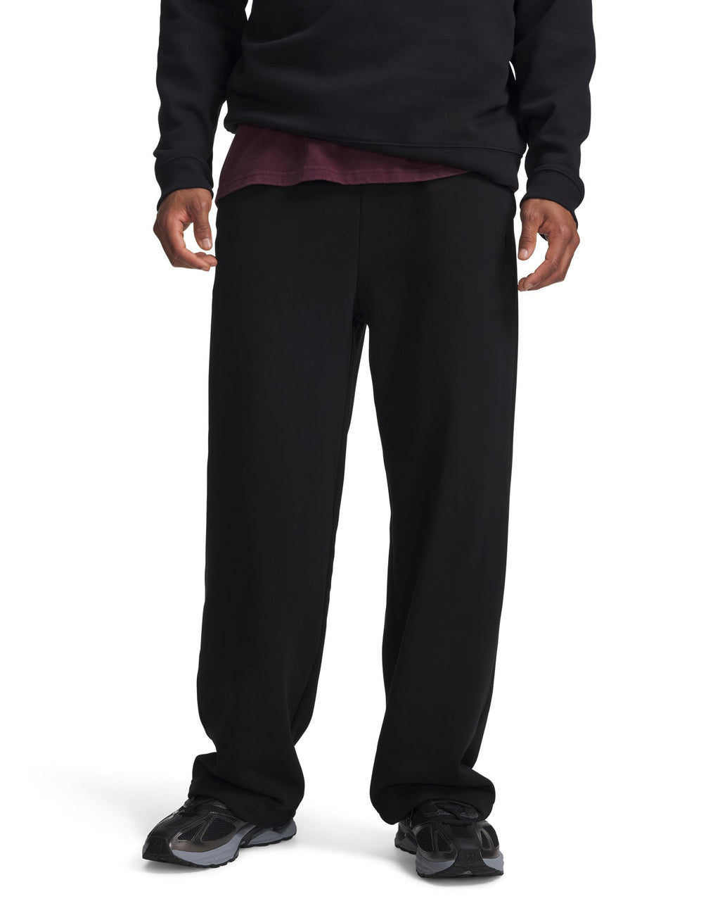 UA Icon Heavyweight Terry Men's Pants - Black