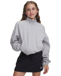 UA Rival Fleece Girls' ½ Zip - Gray