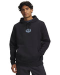 UA Icon Fleece Camo Badge Men's Hoodie - Black