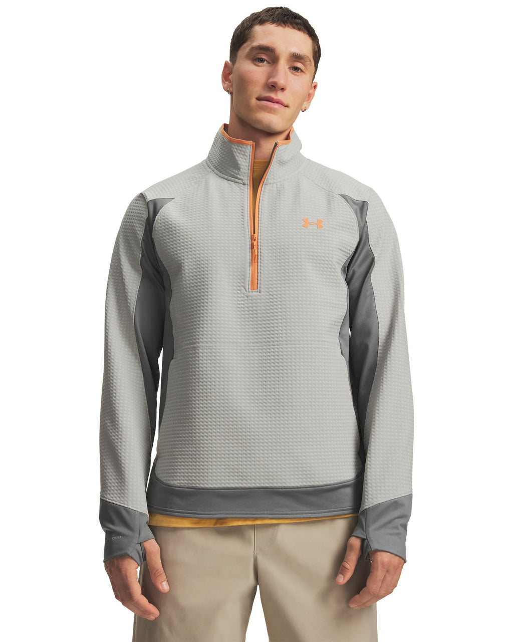 UA Explor Offgrid Men's ½ Zip - Gray