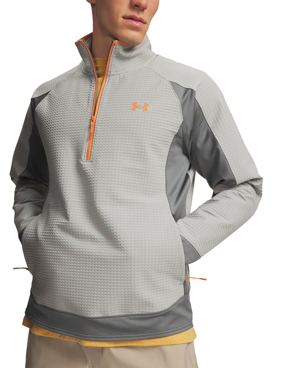 UA Explor Offgrid Men's ½ Zip - Gray
