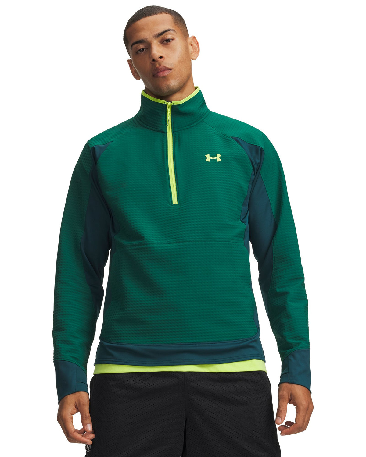 UA Explor Offgrid Men's ½ Zip - Green