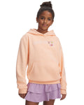 UA Graphic Girls' Hoodie - Orange