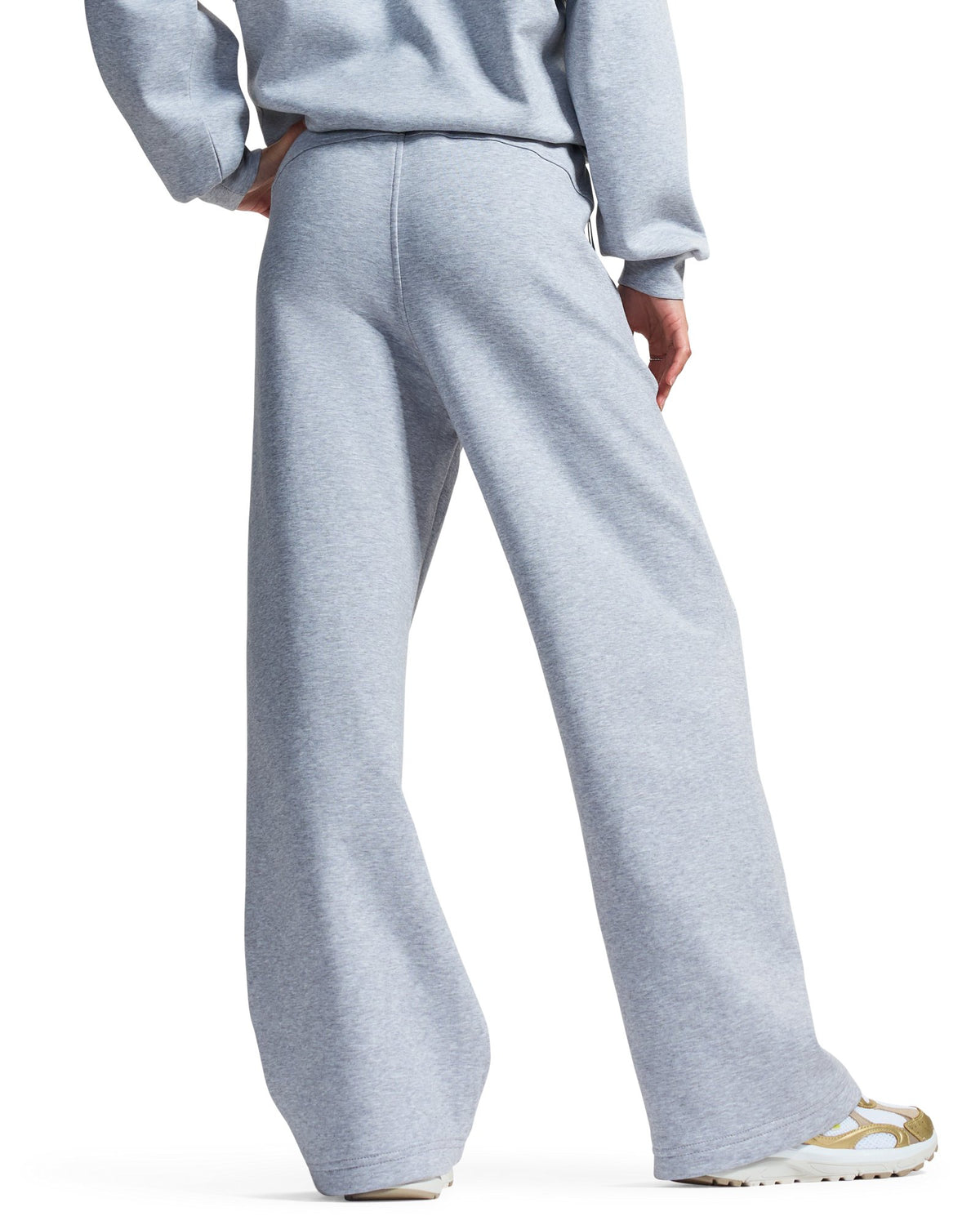 UA Unstoppable Fleece Open Women's Pants - Black