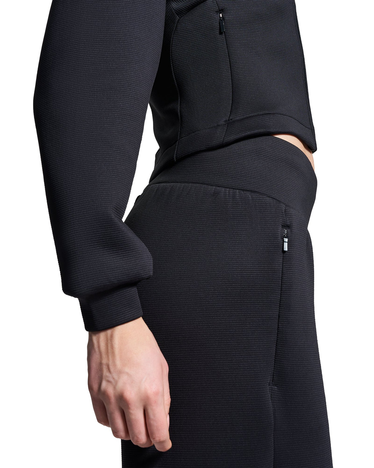 UA Unstoppable Fleece Textured Women's Pants - Black